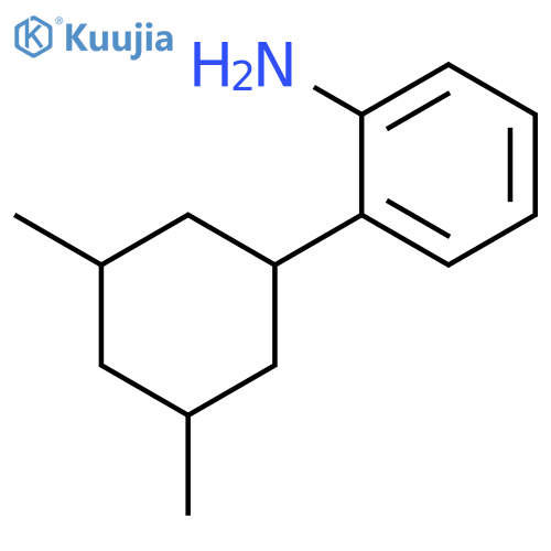 2-(3,5-dimethylcyclohexyl)aniline structure