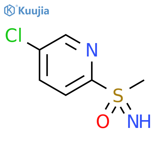 (5-chloropyridin-2-yl)(imino)methyl-lambda6-sulfanone structure