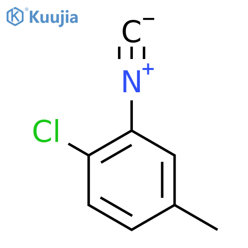 1-chloro-2-isocyano-4-methylbenzene structure