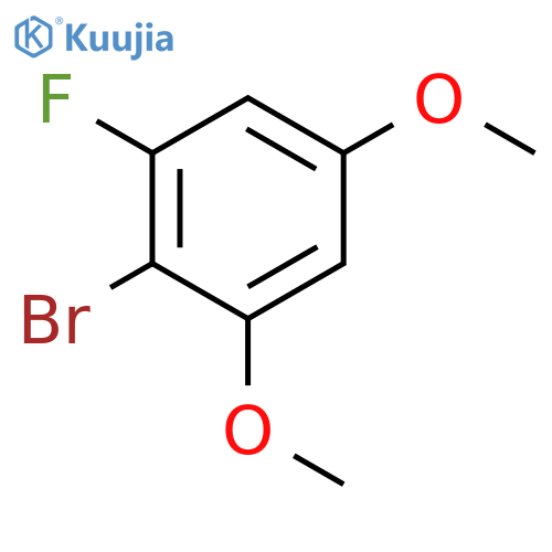 2-Bromo-3,5-dimethoxy-1-fluorobenzene structure