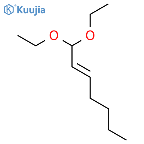 2-Heptene,1,1-diethoxy- structure