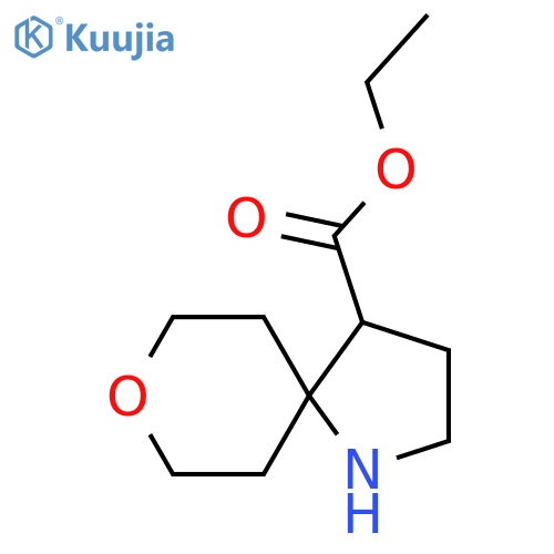 Ethyl 8-oxa-1-azaspiro[4.5]decane-4-carboxylate structure