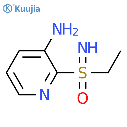 (3-aminopyridin-2-yl)(ethyl)imino-lambda6-sulfanone structure