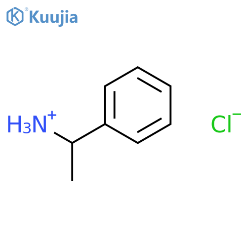 1-phenylethanaminium chloride structure