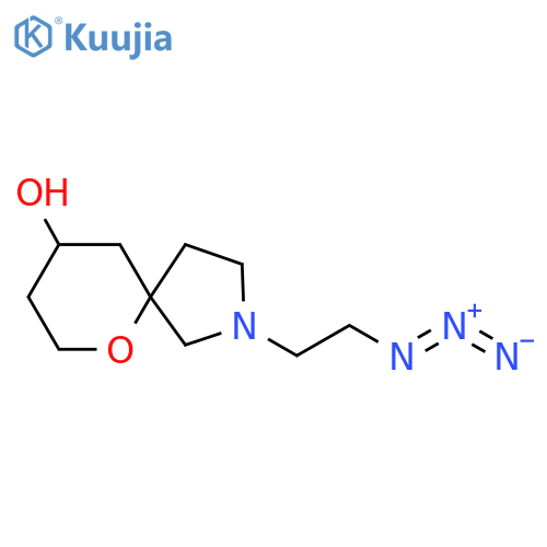 2-(2-Azidoethyl)-6-oxa-2-azaspiro[4.5]decan-9-ol structure