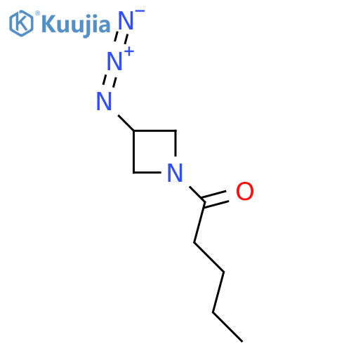 1-(3-Azidoazetidin-1-yl)pentan-1-one structure