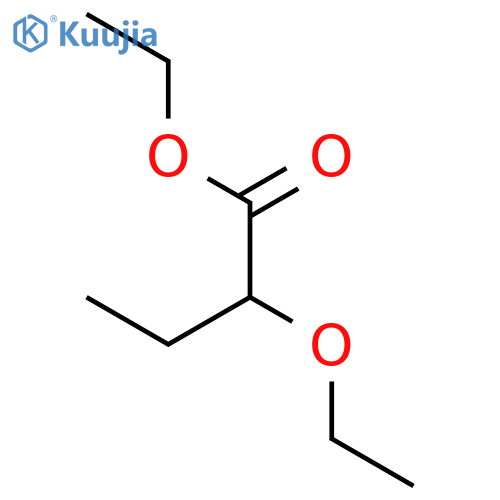 Butanoic acid, 2-ethoxy-, ethyl ester structure