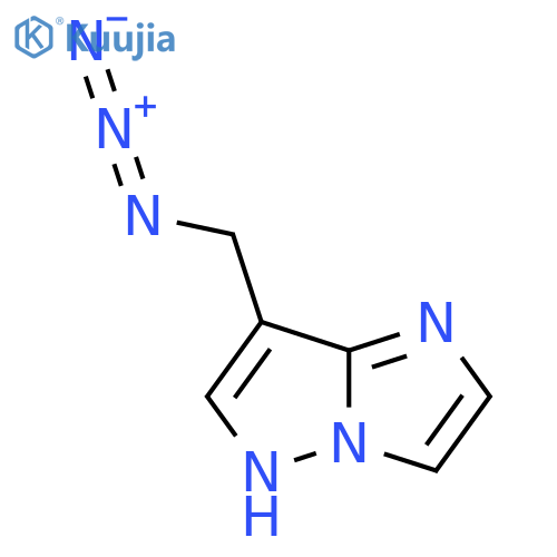 7-(Azidomethyl)-1H-imidazo[1,2-b]pyrazole structure