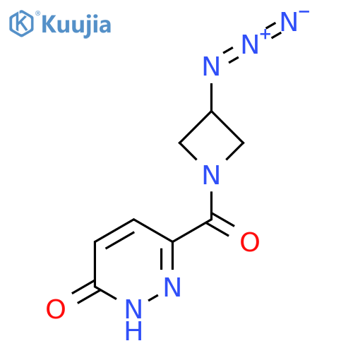 6-(3-Azidoazetidine-1-carbonyl)pyridazin-3(2H)-one structure