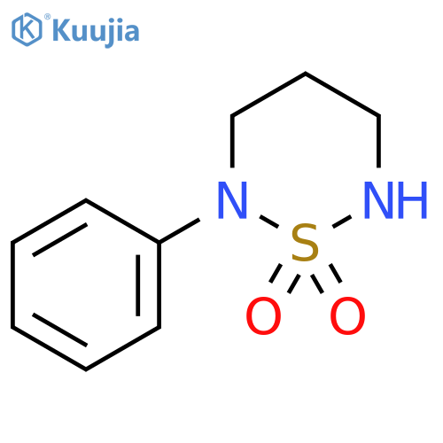 2-Phenyl-1,2,6-thiadiazinane 1,1-dioxide structure