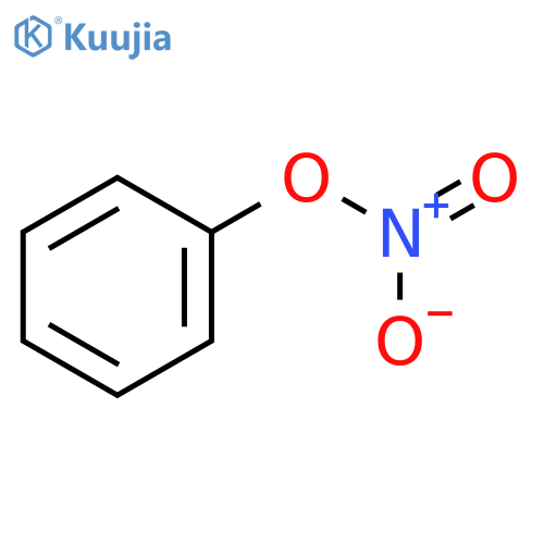 Nitric acid, phenyl ester structure