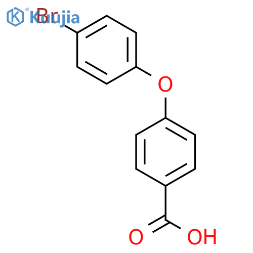 4-(4-Bromophenoxy)benzoic acid structure