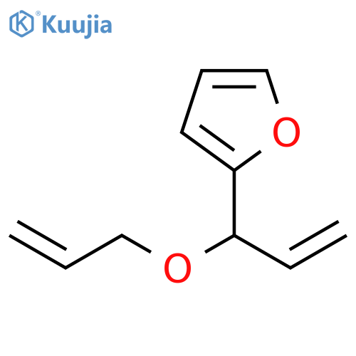 Furan, 2-[1-(2-propenyloxy)-2-propenyl]- structure