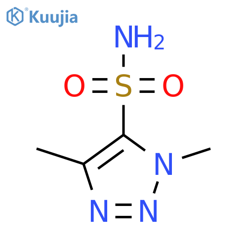 dimethyl-1H-1,2,3-triazole-5-sulfonamide structure