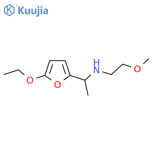 [1-(5-Ethoxyfuran-2-yl)ethyl](2-methoxyethyl)amine structure
