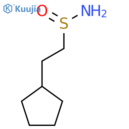 2-Cyclopentylethane-1-sulfinamide structure