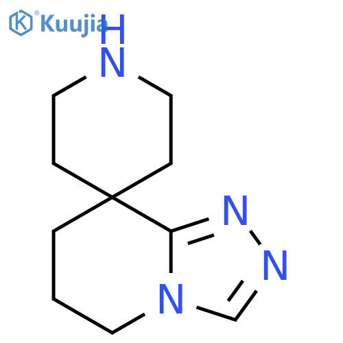 Spiro[piperidine-4,8'(5'H)-[1,2,4]triazolo[4,3-a]pyridine], 6',7'-dihydro- structure