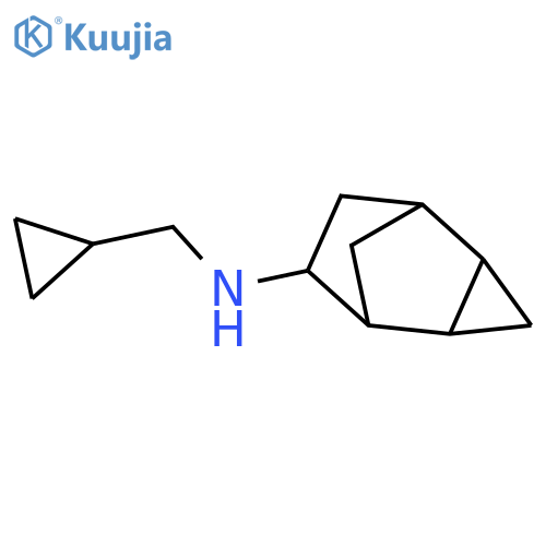 N-(cyclopropylmethyl)tricyclo3.2.1.0,2,4octan-6-amine structure