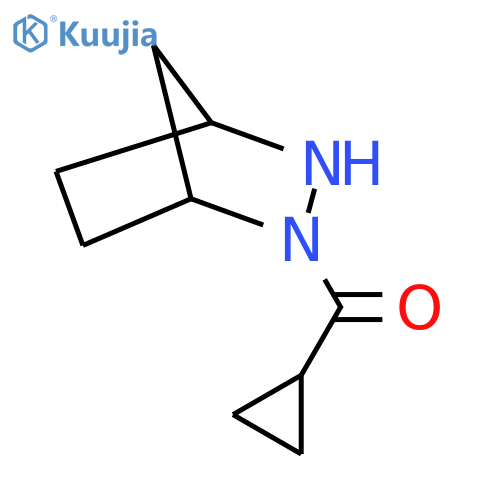 2-cyclopropanecarbonyl-2,3-diazabicyclo2.2.1heptane structure