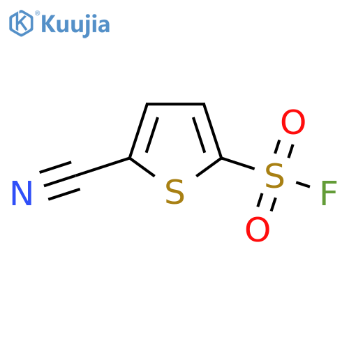 5-Cyanothiophene-2-sulfonyl fluoride structure