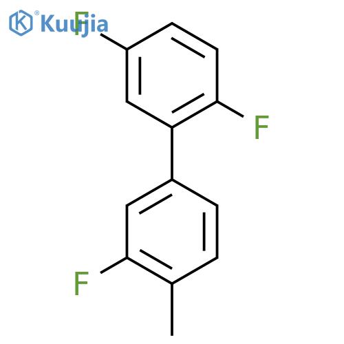 4-(2,5-Difluorophenyl)-2-fluoro-1-methylbenzene structure