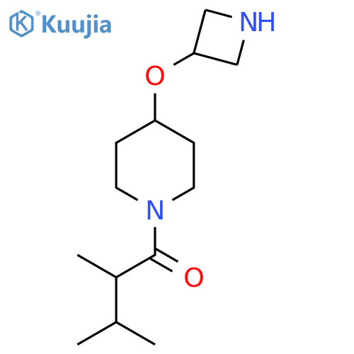 1-[4-(Azetidin-3-yloxy)piperidin-1-yl]-2,3-dimethylbutan-1-one structure