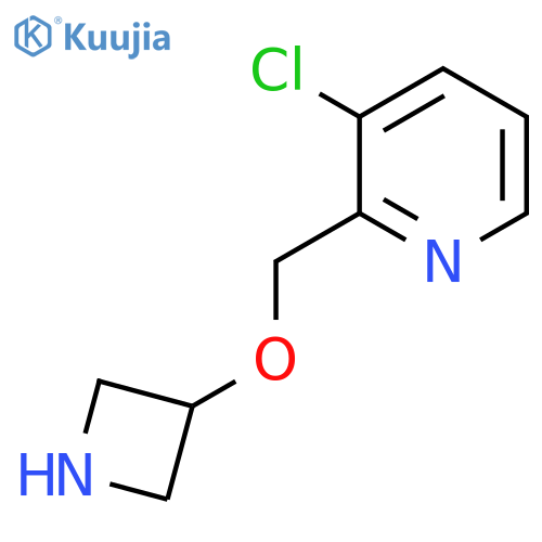 2-(azetidin-3-yloxy)methyl-3-chloropyridine structure