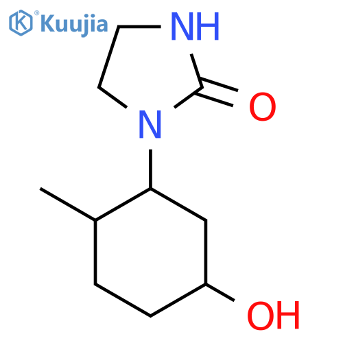 1-(5-Hydroxy-2-methylcyclohexyl)imidazolidin-2-one structure