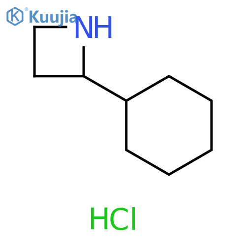 2-cyclohexylazetidine hydrochloride structure