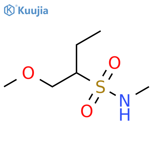 2-Butanesulfonamide, 1-methoxy-N-methyl- structure