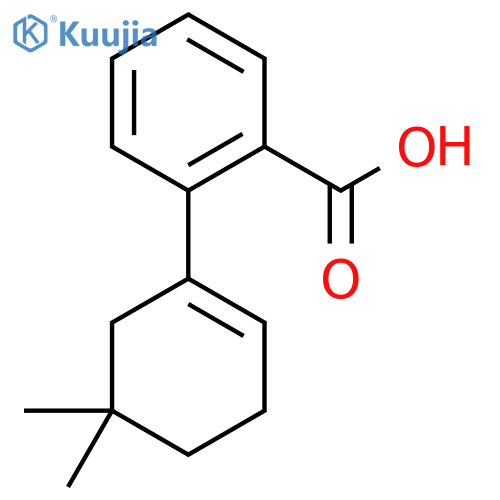 2-(5,5-dimethylcyclohex-1-en-1-yl)benzoic acid structure