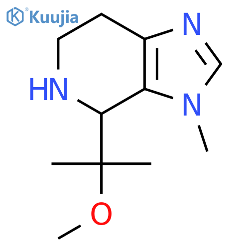 4-(2-methoxypropan-2-yl)-3-methyl-3H,4H,5H,6H,7H-imidazo4,5-cpyridine structure
