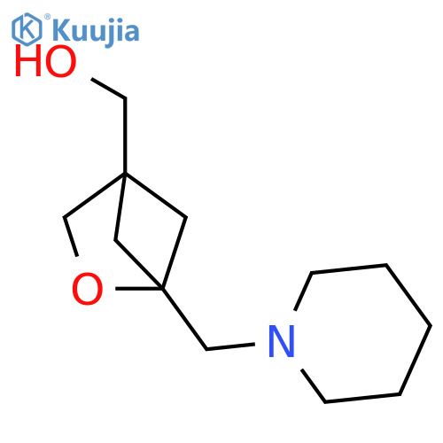 2-Oxabicyclo[2.1.1]hexane-4-methanol, 1-(1-piperidinylmethyl)- structure