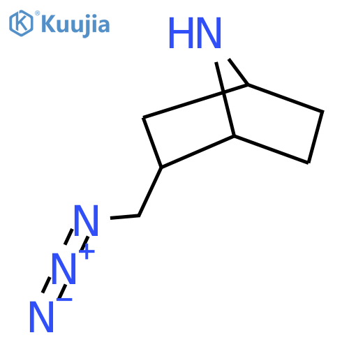 2-(Azidomethyl)-7-azabicyclo[2.2.1]heptane structure