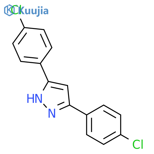 3,5-bis(4-chlorophenyl)-1H-pyrazole structure