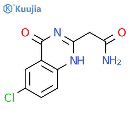 2-Quinazolineacetamide, 6-chloro-1,4-dihydro-4-oxo- structure