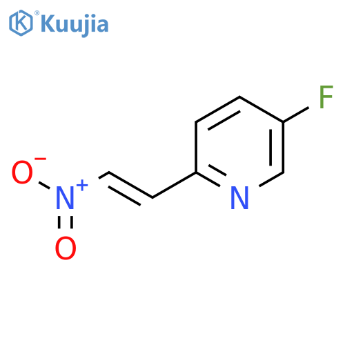 5-fluoro-2-(2-nitroethenyl)pyridine structure