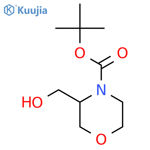 (R)-4-Boc-(3-Hydroxymethyl)morpholine structure