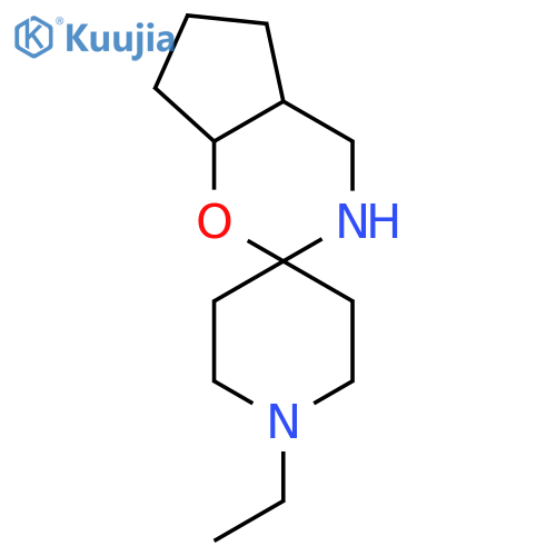 1'-ethyl-hexahydro-3H-spirocyclopentae1,3oxazine-2,4'-piperidine structure