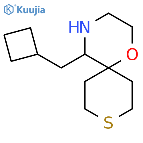 5-(cyclobutylmethyl)-1-oxa-9-thia-4-azaspiro5.5undecane structure