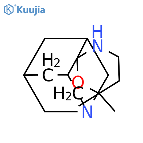 6,6-dimethyl-5'-azaspiro1,3-oxazinane-2,2'-tricyclo3.3.1.1,3,7decane structure