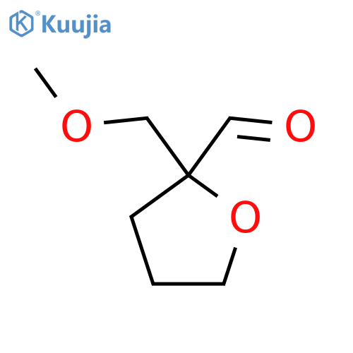 2-(methoxymethyl)oxolane-2-carbaldehyde structure