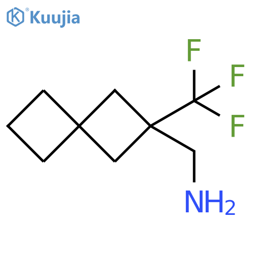 2-(trifluoromethyl)spiro3.3heptan-2-ylmethanamine structure