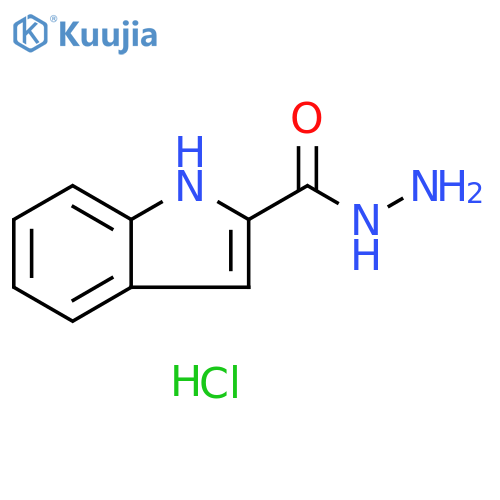 1H-indole-2-carbohydrazide hydrochloride structure