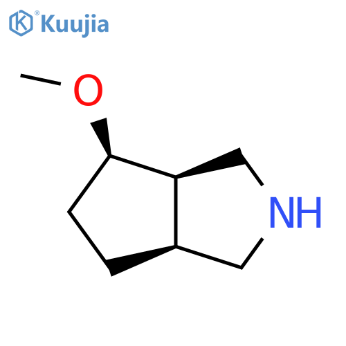 (3aR,4R,6aS)-4-methoxy-octahydrocyclopentacpyrrole structure