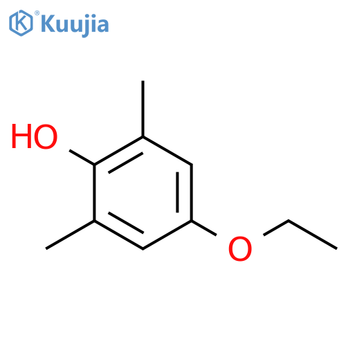 Phenol, 4-ethoxy-2,6-dimethyl- structure