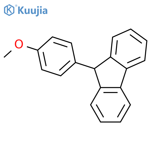 4-(9H-fluoren-9-yl)phenyl methyl ether structure