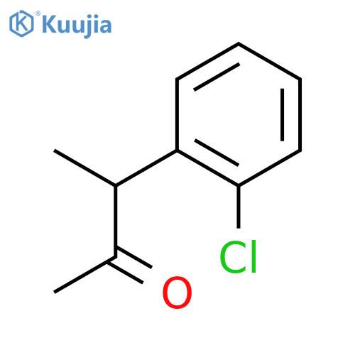 3-(2-Chlorophenyl)butan-2-one structure
