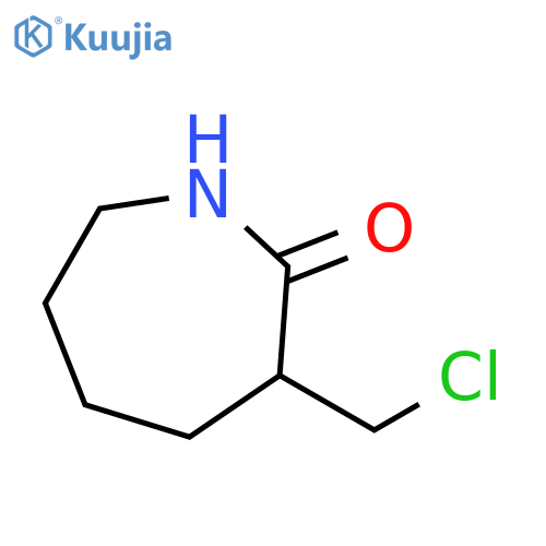 3-(chloromethyl)azepan-2-one structure