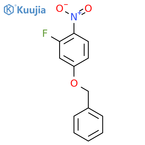 4-Benzyloxy-2-fluoro-1-nitrobenzene structure